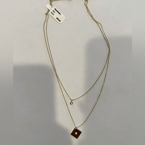 Double Layer Dainty Gold Necklace